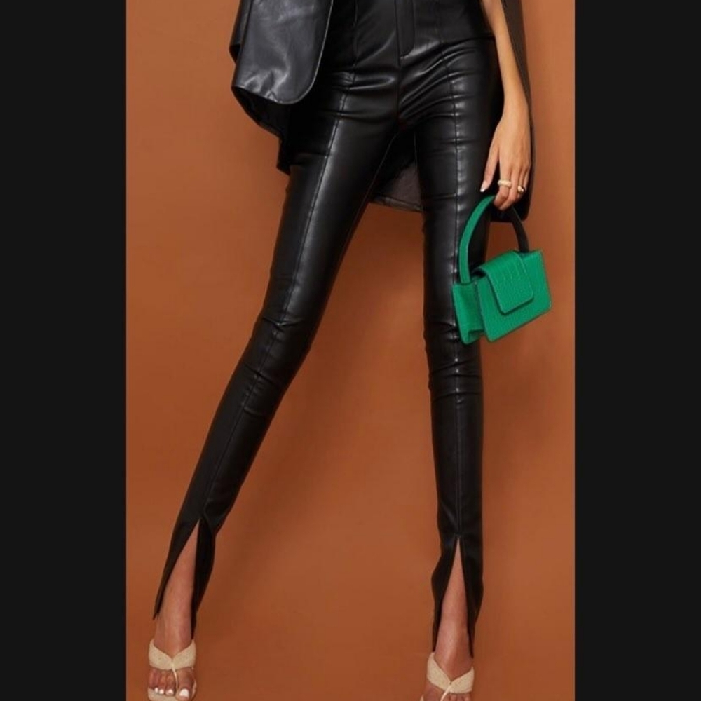 Pretty little thing leather pant
